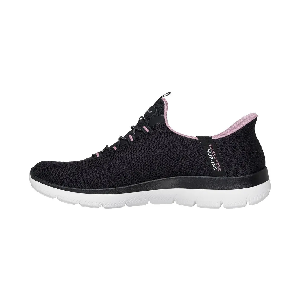 Skechers Slip-ins: Summits – Dream Chaser Sneaker Black/Mauve