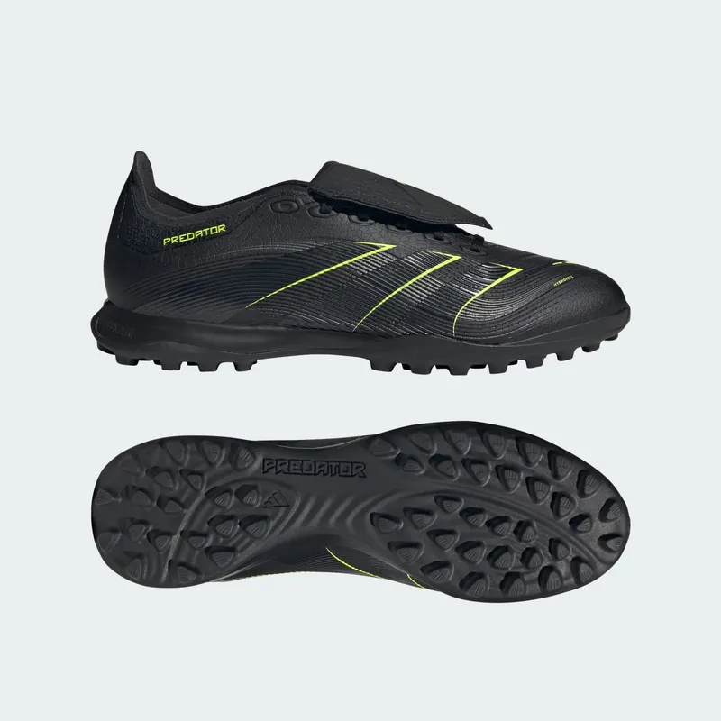 adidas Predator League Fold-Over Tongue TF Electric Stealth Pack (JQ1073)