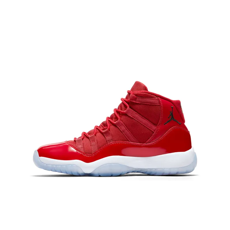 Jordan 11 Retro Win Like 96 (GS) Gym Red/Black-White (378038-623)