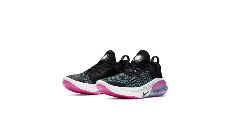 Nike Joyride Run Flyknit Black Pink Blast (W) Black/Pink Blast/Pure Platinum (CT1575-001)