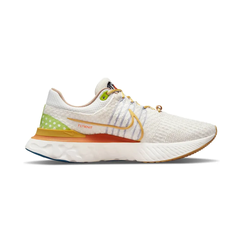 Nike React Infinity Run 3 Flyknit Sun Club Sail Hot Curry (DV1744-141)