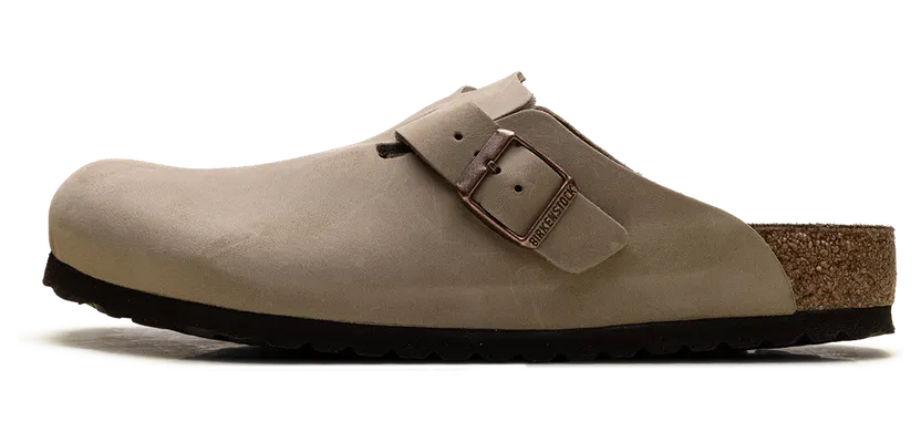 Birkenstock Boston “Oiled Leather Tobacco Brown” (0960811)
