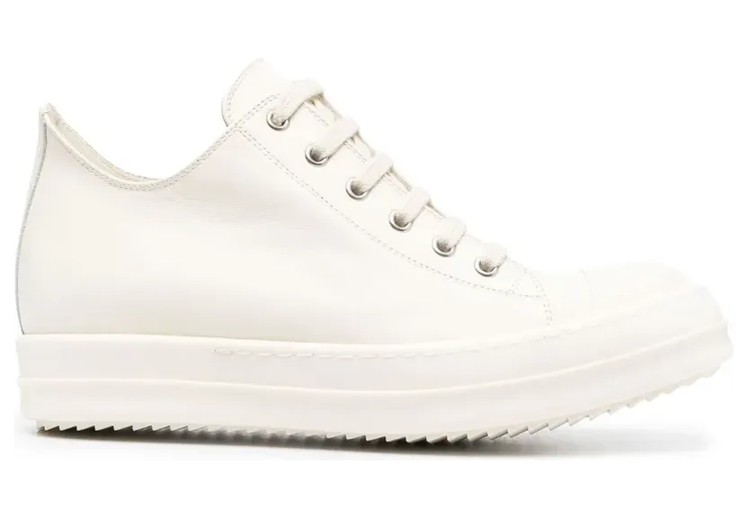 Rick Owens Black Jumbo Lace Sneakers (RP02B6891 LPO)