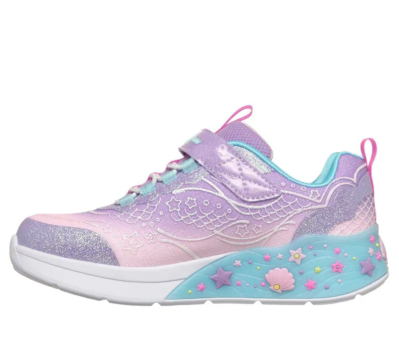 Skechers S-Lights: Mermaid Dreams Sneaker Lavendel
