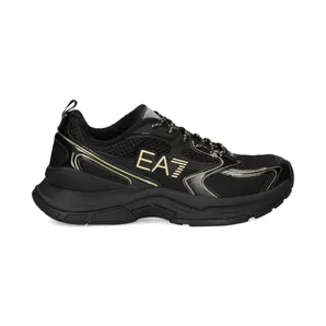 Emporio armani Ea7 Emporio Armani Predator low-top mesh met logo “Black” (X8X249)