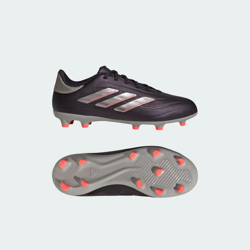 adidas Copa Pure 2 League FG Aurora Black Platinum Metallic Turbo (IG8730)