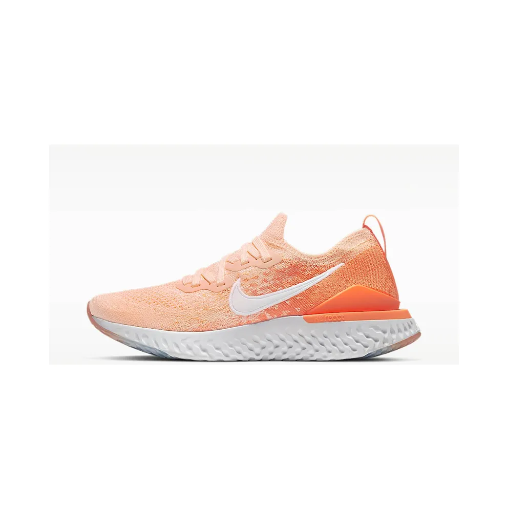 Nike Epic React Flyknit 2 “Sunset Tint / Orange Pulse / White” (BQ8927-602)