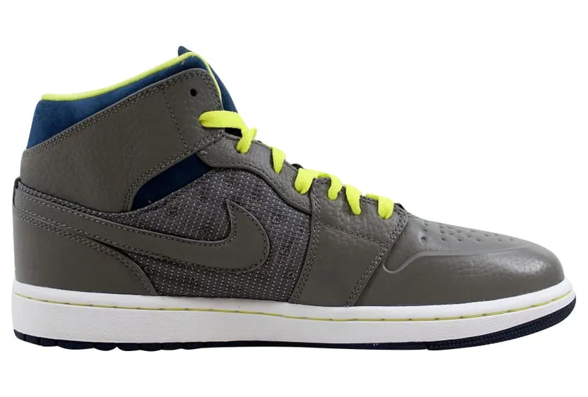 Air Jordan I 1 Retro ’97 TXT Flat Pewter/Flat Pewter-Electric Yellow