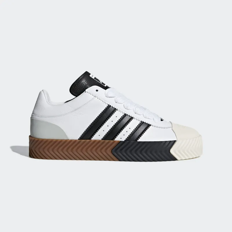 adidas AW Skate Super Alexander Wang White Black White/Core Black/Tech Silver (F35295)