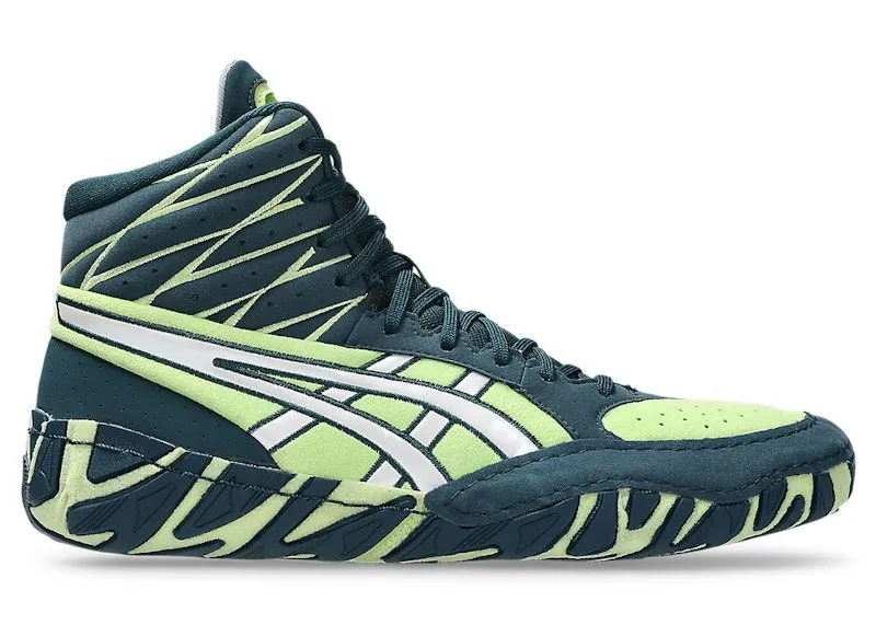 ASICS Aggressor 6 Tranquil Teal Lime Green (1081A067-300)