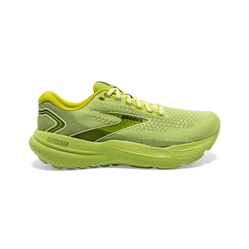 Brooks Glycerin 21 Lovebird Pale Yellow Lime (110419-1D-366)