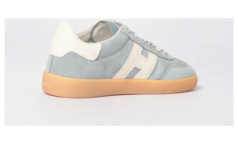 Hogan Cool Embossed Suede Sneakers Blue (HXW6470FB60UWX0RVL) (2)