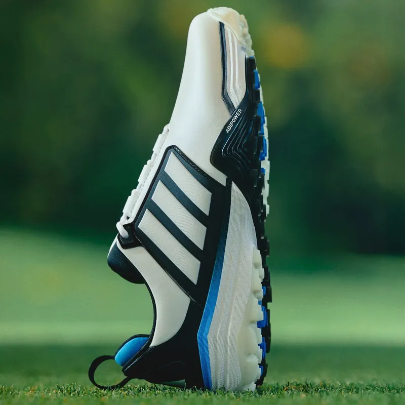 Adidas ADIPOWER 26 SPIKELESS Golf Shoes Cloud White / Core Black / Lucid Ray Blue (JP8394)
