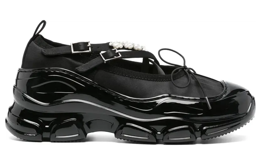 Simone Rocha Beaded Tracker “Black” (HT19B0755)