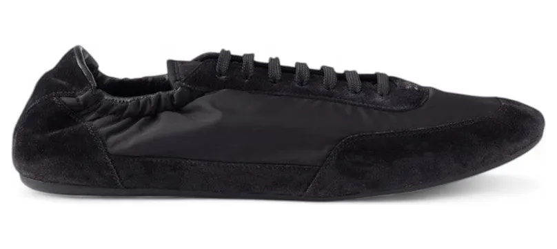 Prada Collapse Re-Nylon Sneakers Black Suede (1E959N_D7C_F0002_F_005)