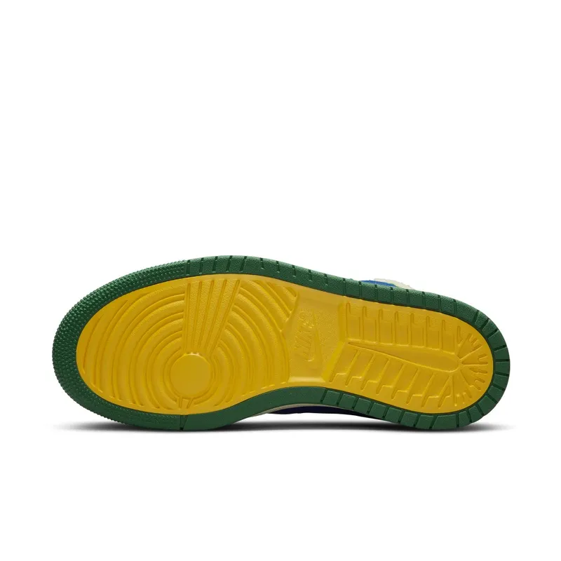 Jordan 1 High Zoom CMFT Aleali May (W) – “Royal / Green / Sail” (DJ1199-400)