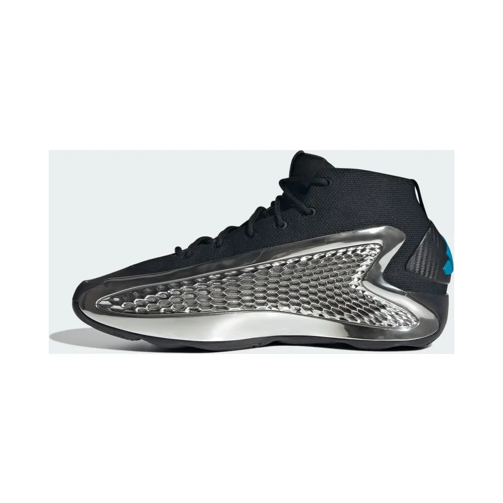 Adidas Anthony Edwards 1 Low Core Black / Silver Metallic / Core Black (JI0424)