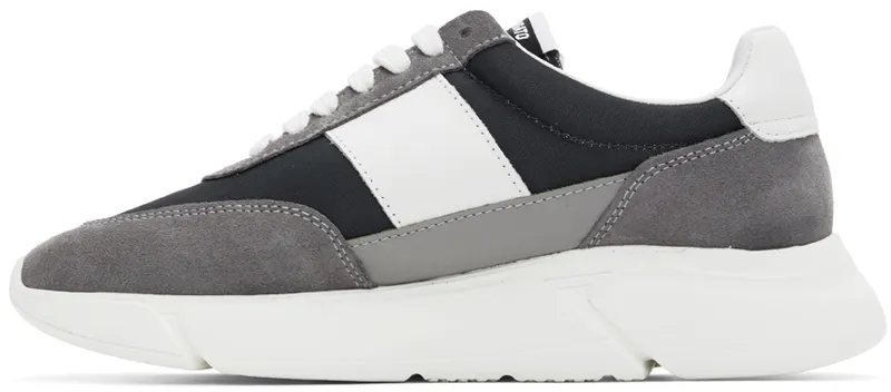 Axel Arigato Black & Grey Genesis Vintage Sneakers (35101)