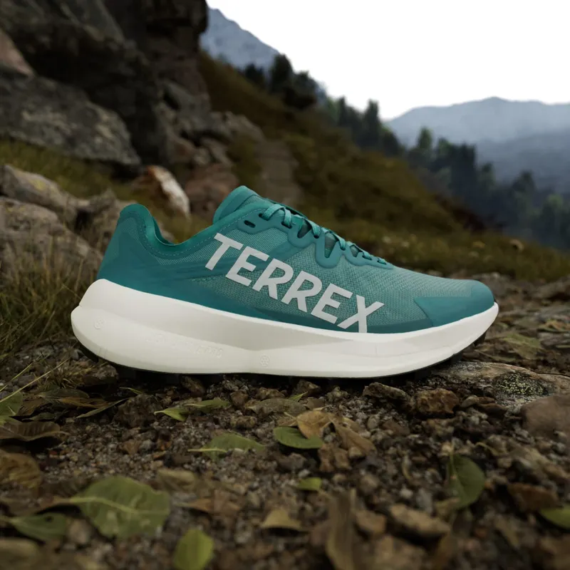 adidas Terrex Agravic Speed Trail Pure Teal Grey One Core Black (JR5239)
