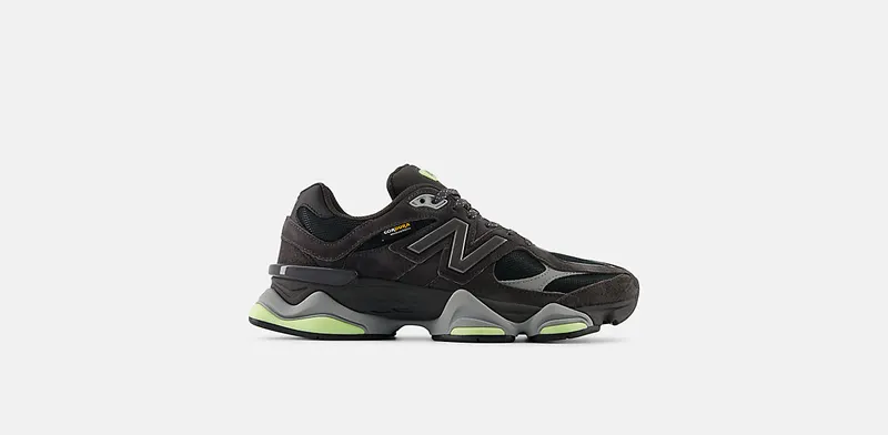 New Balance 9060 Black Cement Dry Lime (U90602P8)
