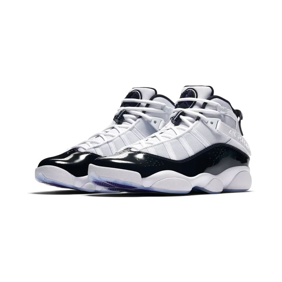 Jordan 6 Rings Concord (2018) White/Black-Dark Concord (322992-104)