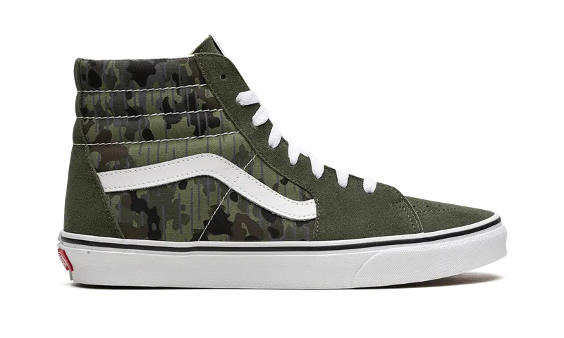 Vans SK8-Hi “Rain Camo Green” (VN0007NSBGK)