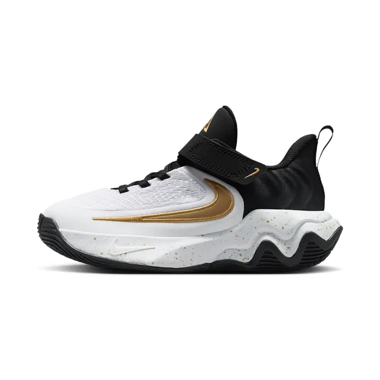Nike Giannis Immortality 4 “Black / White / Metallic Gold” (IH7665-003)