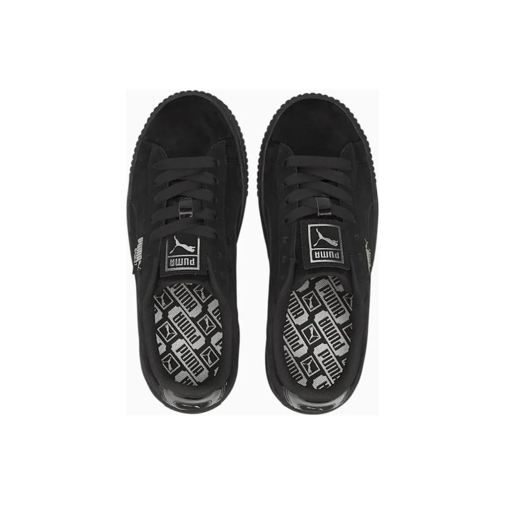 Puma Platform Velvet Black Gold (373935-01)