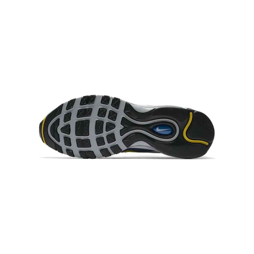 Nike Air Max 97 Michigan Wolf Grey/Tour Yellow-Gym Blue-White-Black (921826-006)