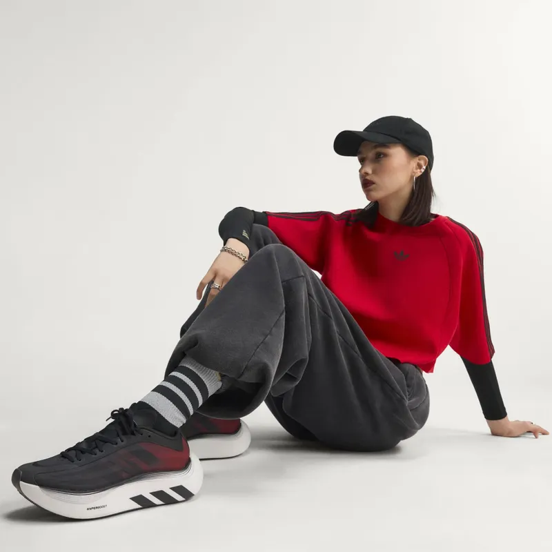 adidas Hyperboost Euphoria LT – “Core Black / Solar Red / Cloud White” (KZ8509)