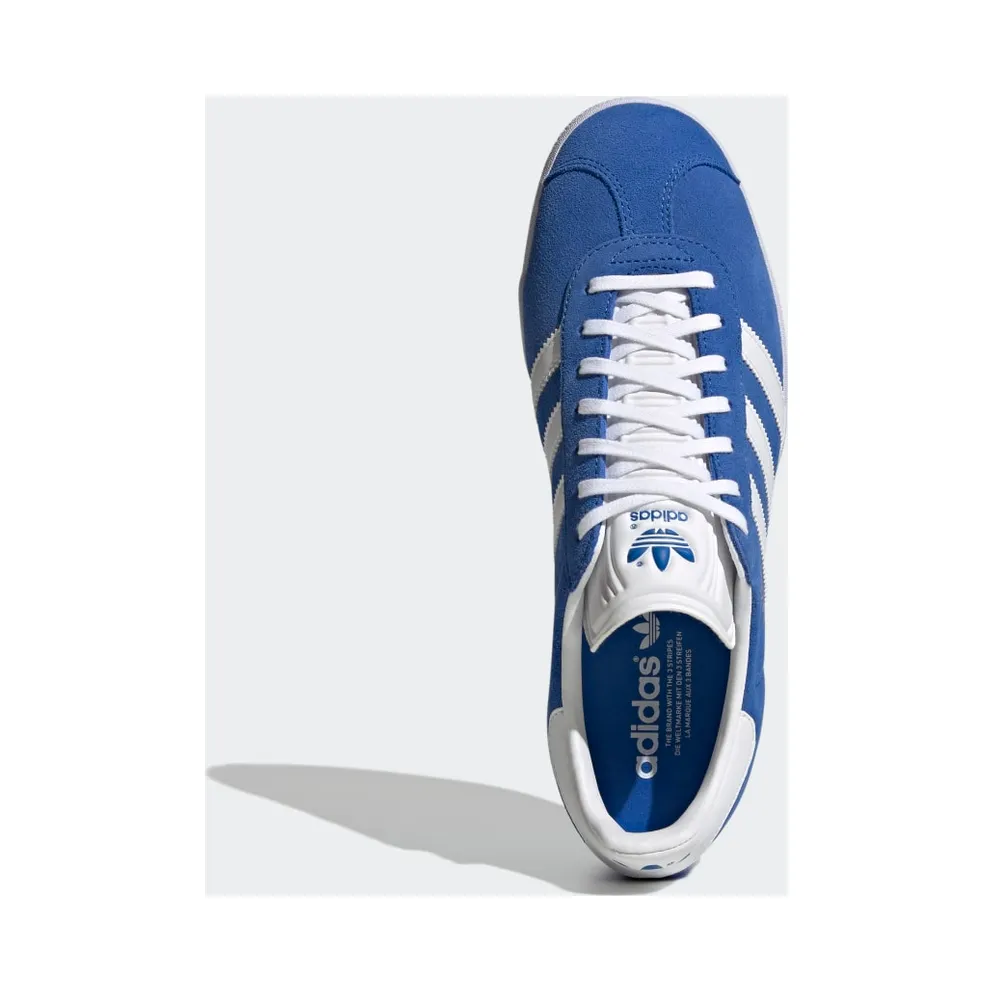 Adidas Gazelle Blue / Cloud White / Gold Metallic (GX2207)
