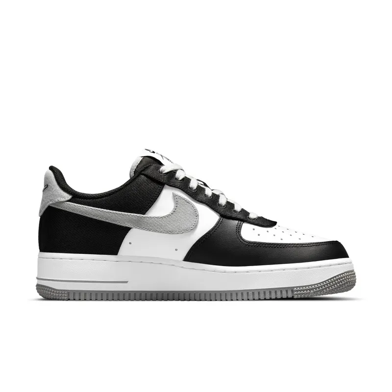 Nike Air Force 1 LV8 EMB ‘Black Flat Silver’ (2021) (CT2301-001)