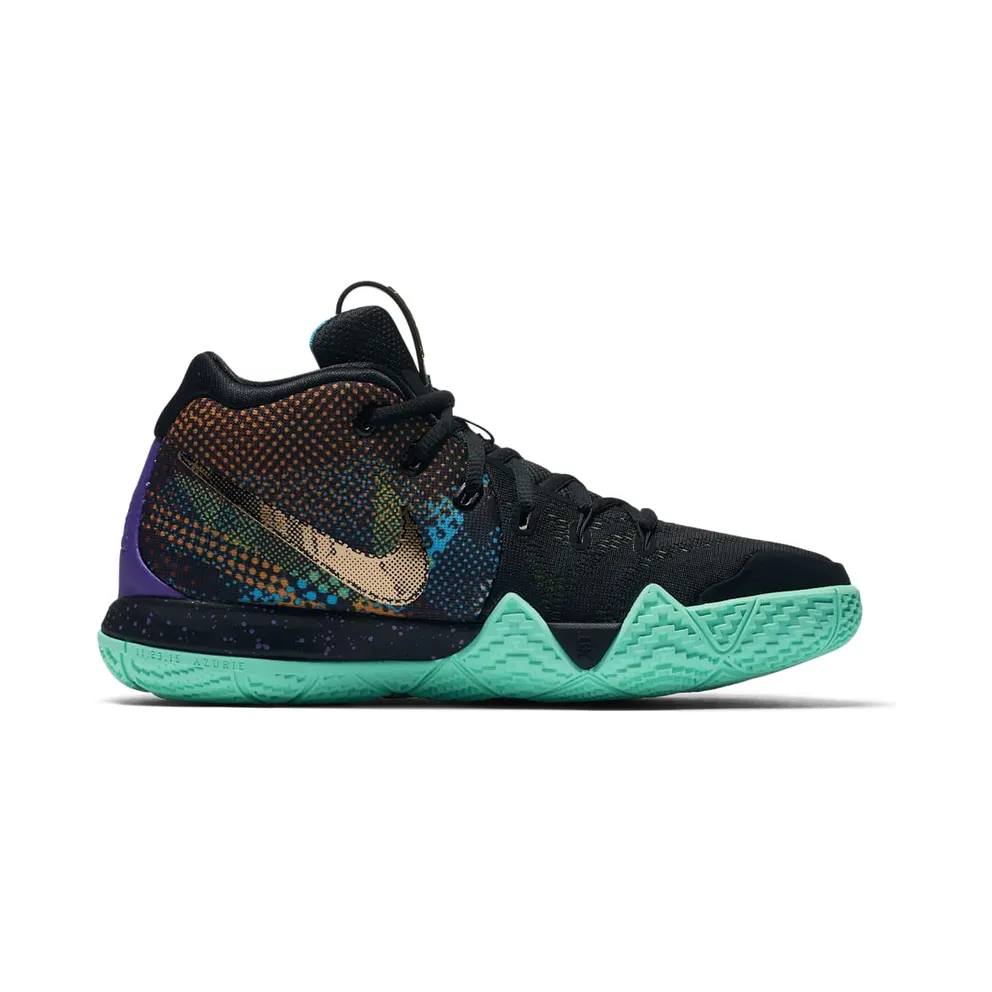 Nike Kyrie 4 Mamba Mentality (GS) Black/Sonic Yellow-Purple Venom (AV3597-001)