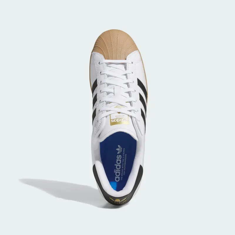 Adidas Superstar ADV “Cloud White / Core Black / Gum” (IE0669)