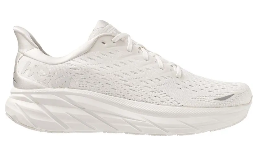 Hoka One One Clifton 8 White (W) (1119394-WWH)