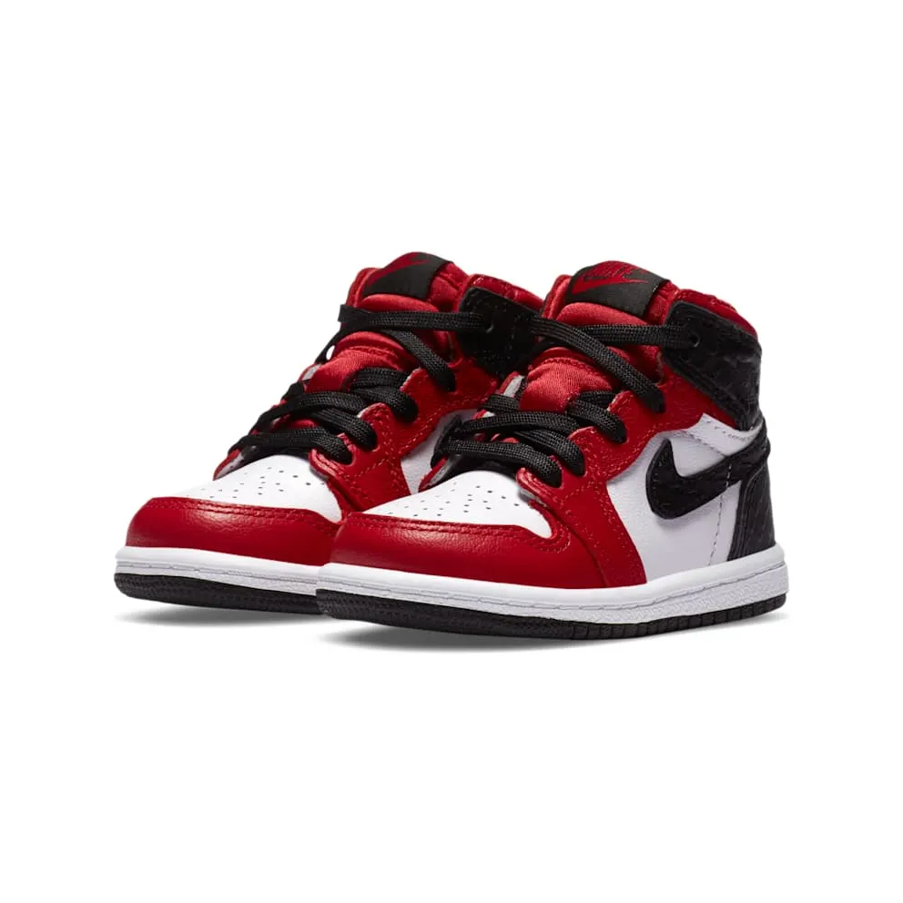 Air Jordan 1 Retro High Satin Snake Chicago (TD) (2020) (CU0450-601)