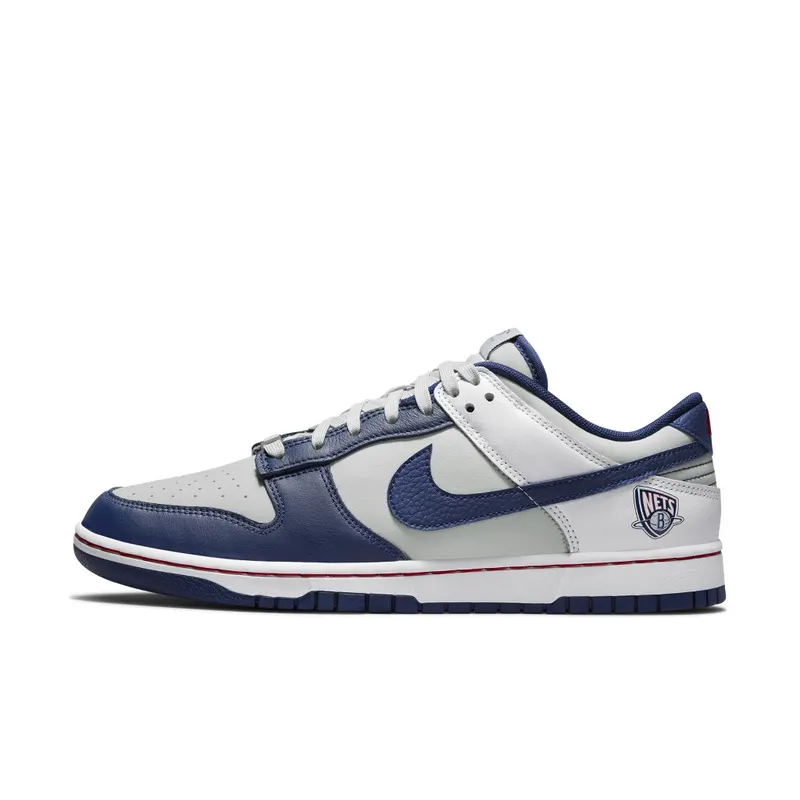 Nike Dunk Low Brooklyn Nets (GS) – “White / College Navy / Cool Grey” (DD3363-001)
