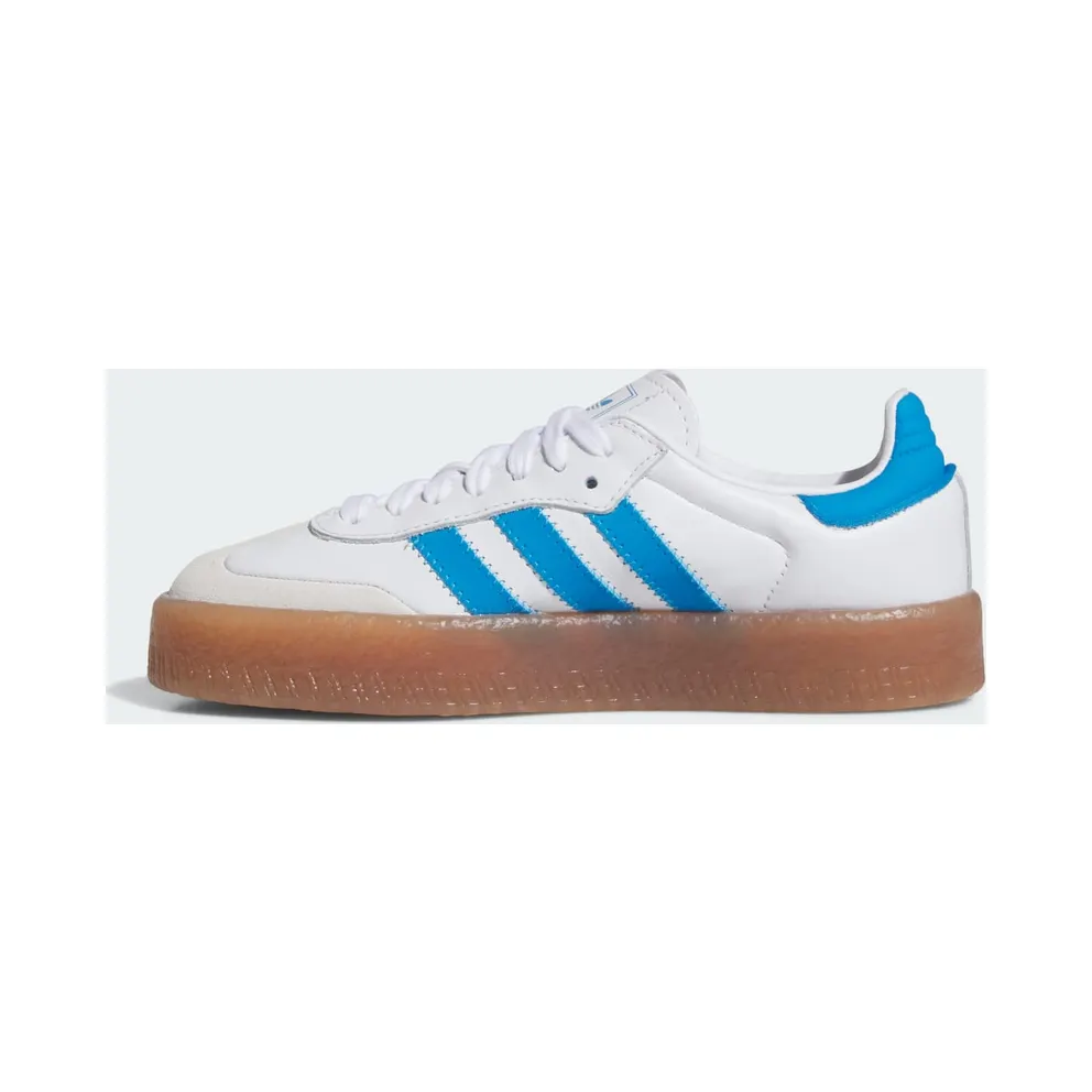 Adidas Sambae GS “Cloud White Bright Blue Gold Metallic” (JQ1236)