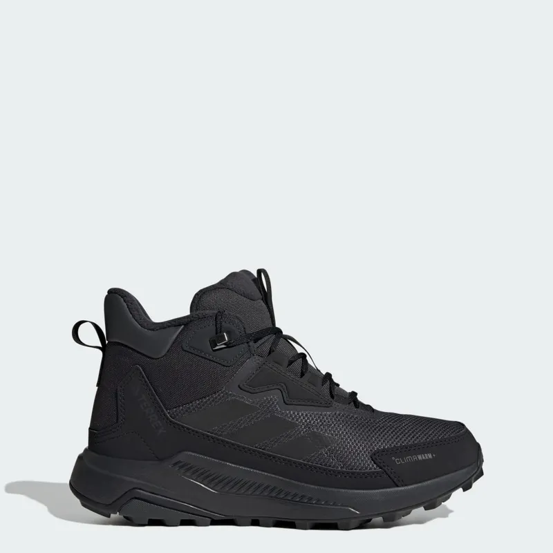 Adidas Terrex Anylander CLIMAWARM+ Hiking Shoes Carbon / Core Black / Grey Six (JH8777)