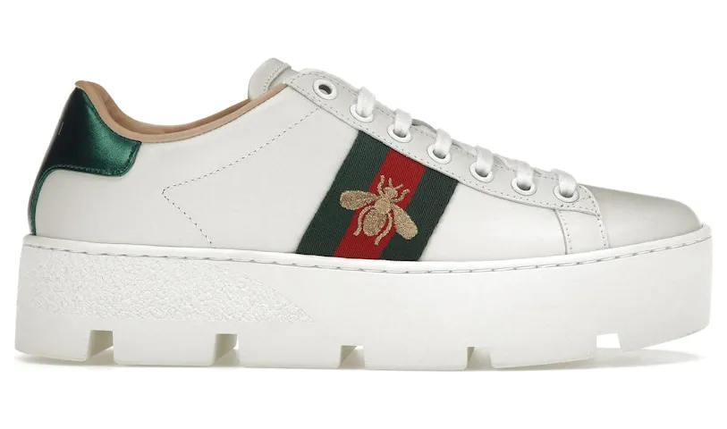 Gucci Ace Platform White