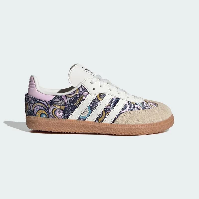 Adidas ADIDAS LIBERTY SAMBA OG Lace-up Shoes Core White / Orchid Fusion / Gum (KH9845)
