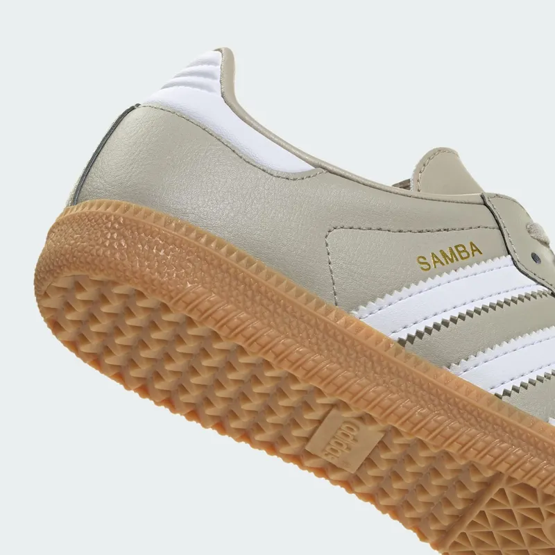 Adidas Samba OG GS “Beige Cloud White Gum” (JQ2853)