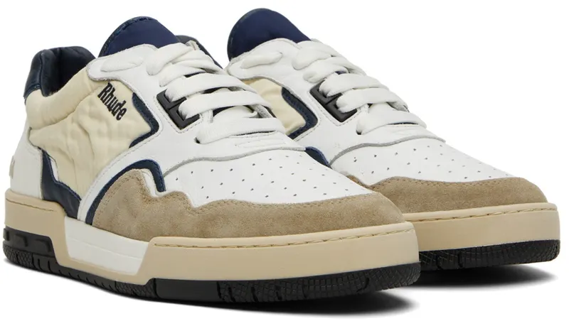 Rhude White & Navy Racing (RHPF22FO02178811)