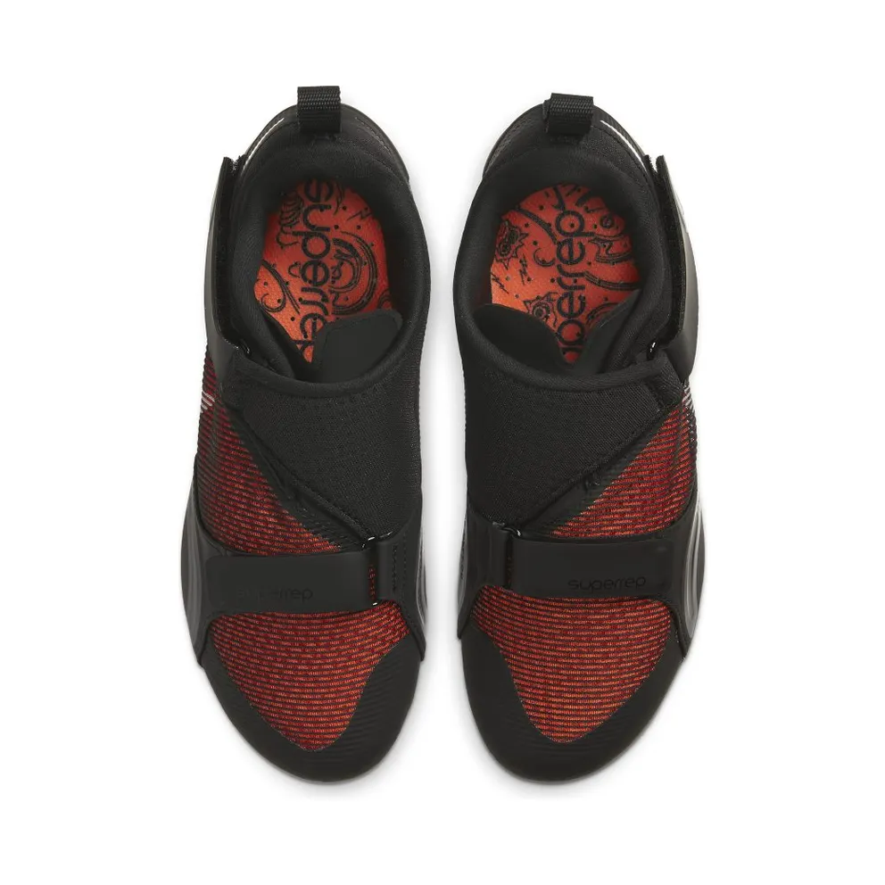 Nike SuperRep Cycle Black Hyper Crimson (W) Black/Hyper Crimson/Metallic Silver (CJ0775-008)