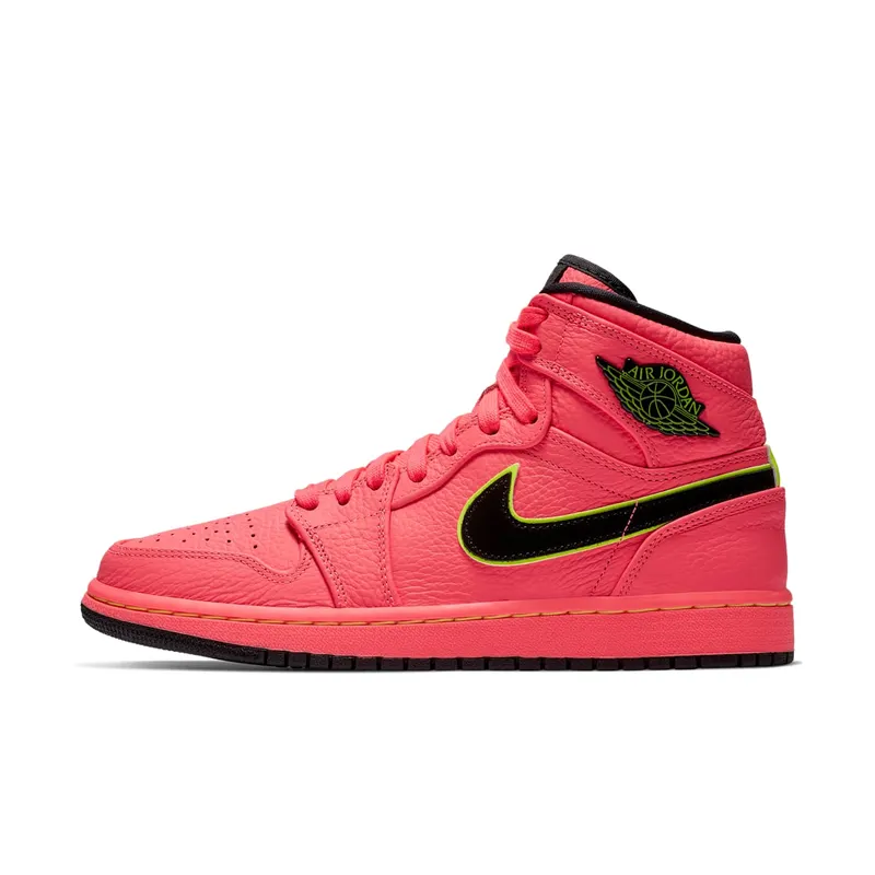 Jordan 1 Retro High Hot Punch (W) Hot Punch/Volt-Black (AQ9131-600)