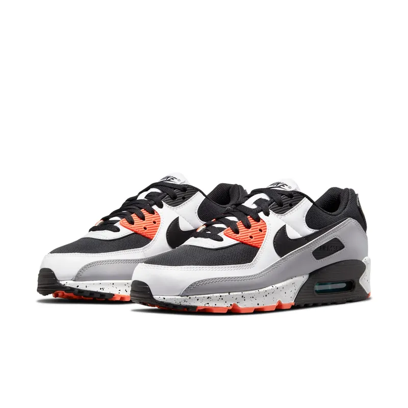 Nike Air Max 90 White Turf Orange (2021) (DC9845-100)