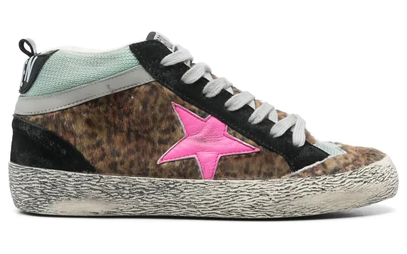 Golden Goose Mid Star Double Quarter sneakers – Bruin (GWF00123F003127)