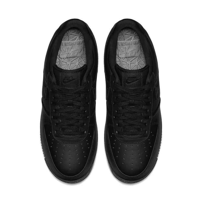 Nike Air Force 1 Low CMFT Equality Black History Month (2018) Black/Black-White-Metallic Gold (AQ2125-001)