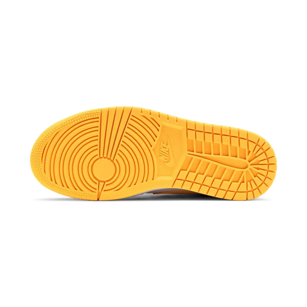 Jordan 1 Mid Laser Orange Black (W) White/Black-Laser Orange (CV5276-107)