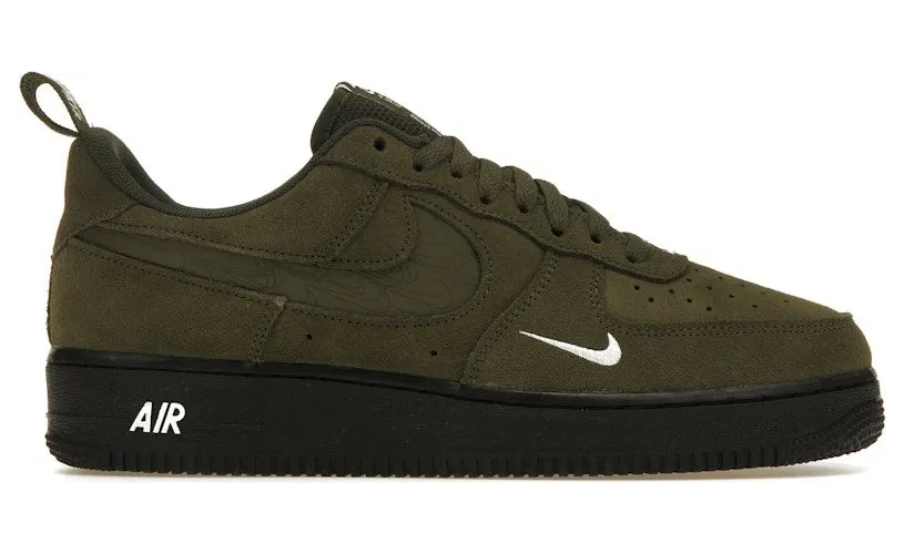 Nike Air Force 1 Low ’07 LV8 SE Cargo Khaki White Black (DZ4514-300)